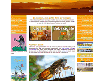 Tablet Screenshot of cigale.info