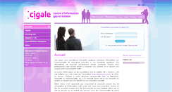 Desktop Screenshot of cigale.lu