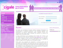 Tablet Screenshot of cigale.lu